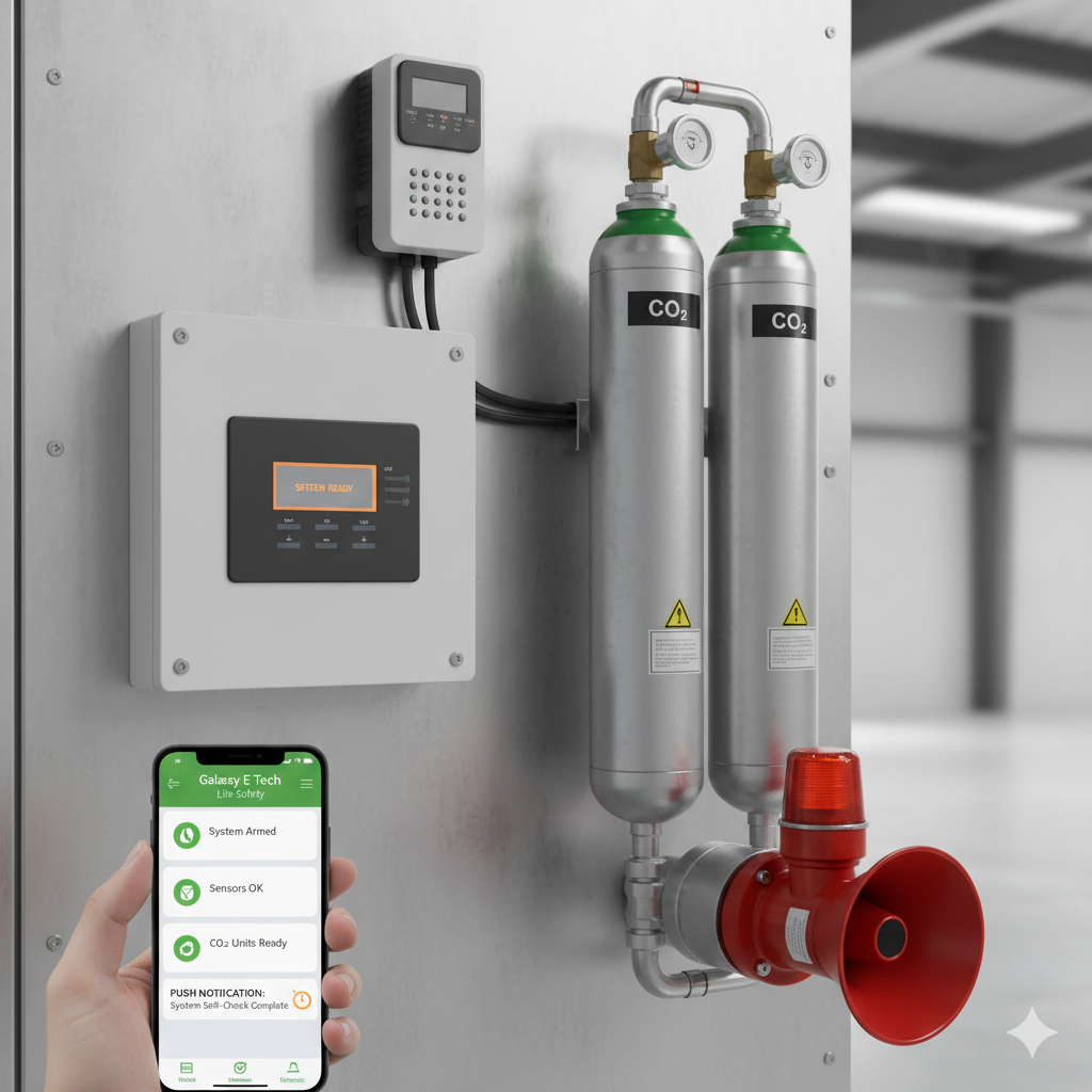 Fire alarm system installation in Lahore by PakVision